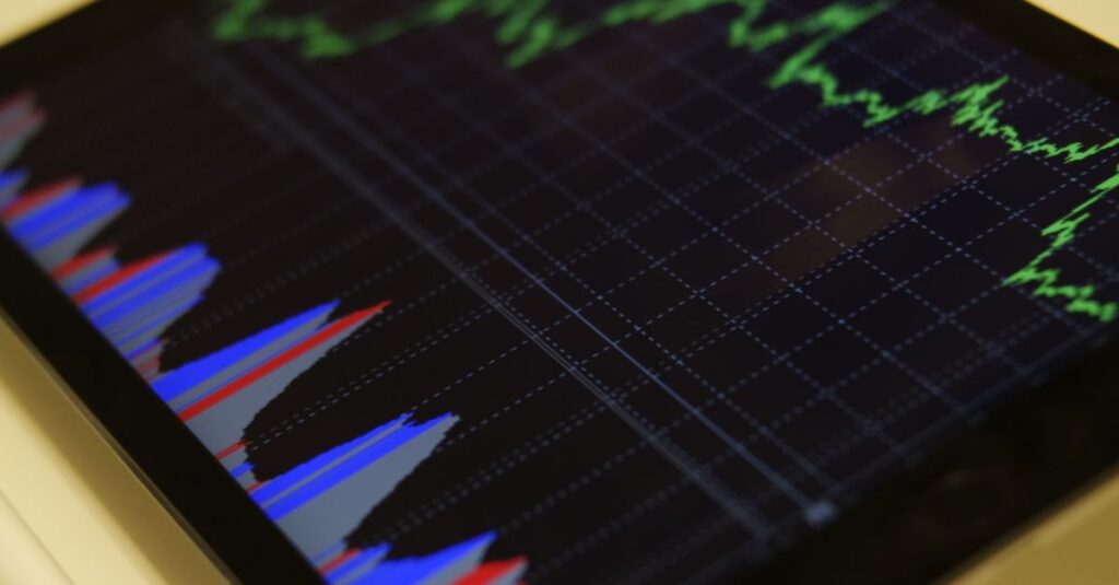 Close-up of a Forex price chart showing how process and risk drive real-world indicator accuracy