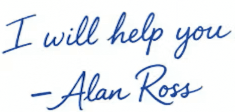 Alan Ross signature